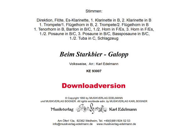 Beim Starkbier-Galopp - Download